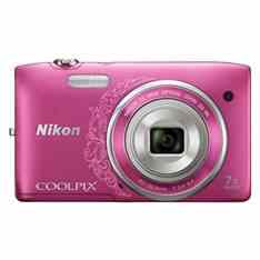 Kit Camara Digital Nikon Coolpix S3500 Rosa 201 Mp Zo 7x Hd Lcd 27 Litio Funda